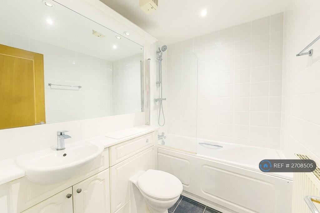 Modern Bathroom With Bath &amp; Shower