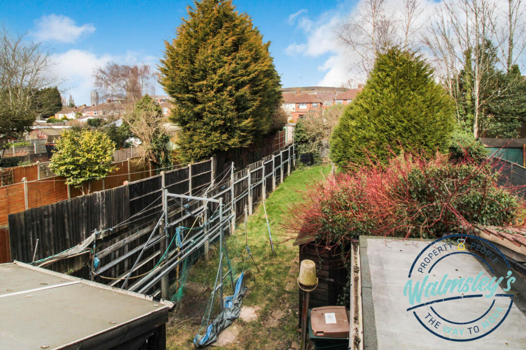 Rear gardens from 1st floor