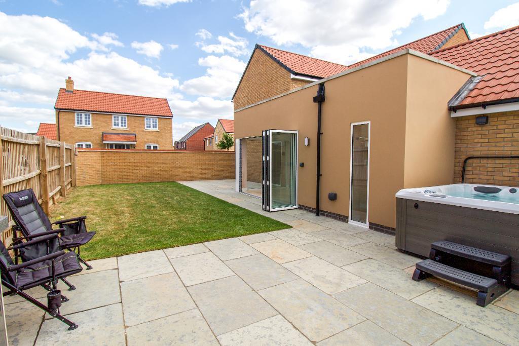 Rear garden