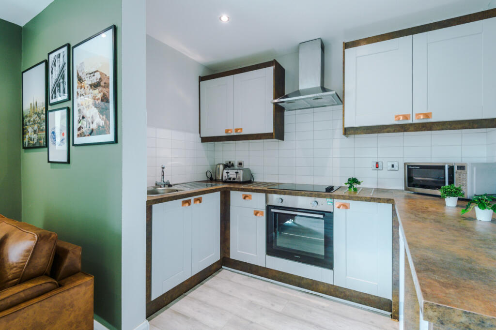 Jesmond View, Block A, Flat 8,  kitchen 1