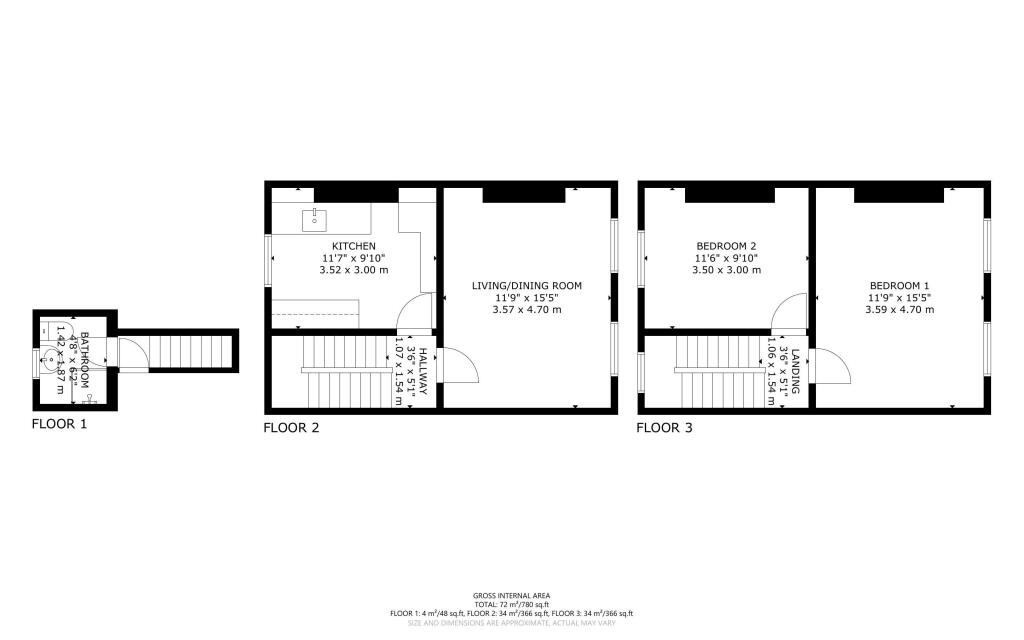 Flat B, 121 Milton Grove, Stoke Newington, London, N16 8QX