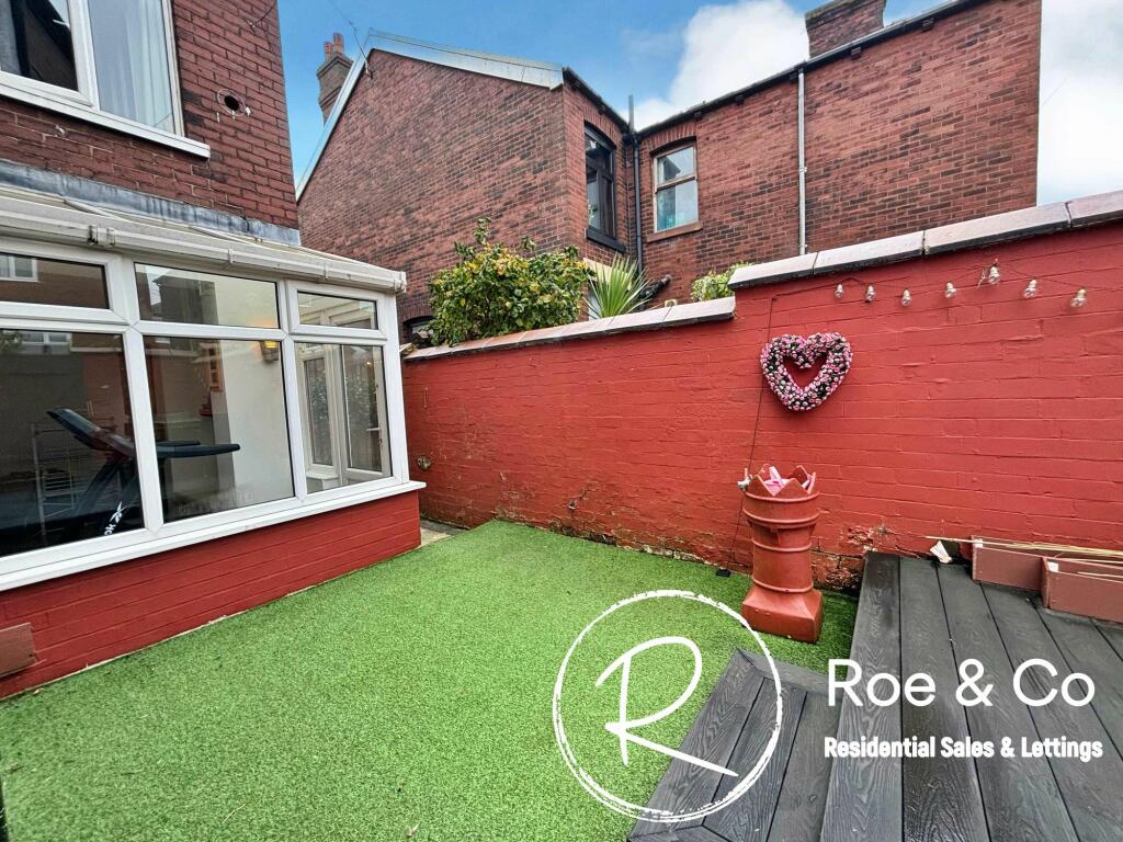 Rear garden