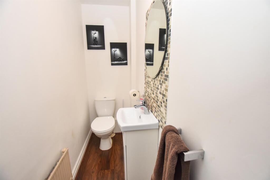 Ground floor cloakroom