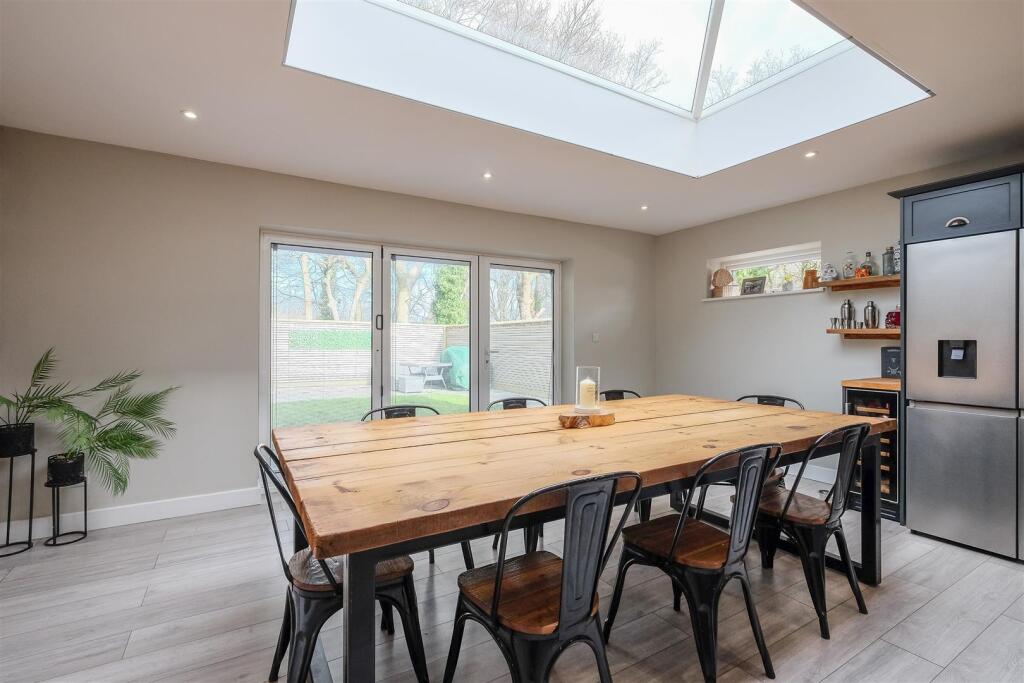 Open Plan second reception/kitchen /diner