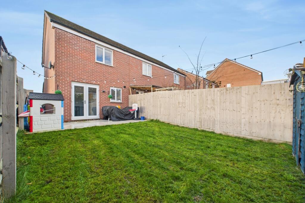 Rear of Property