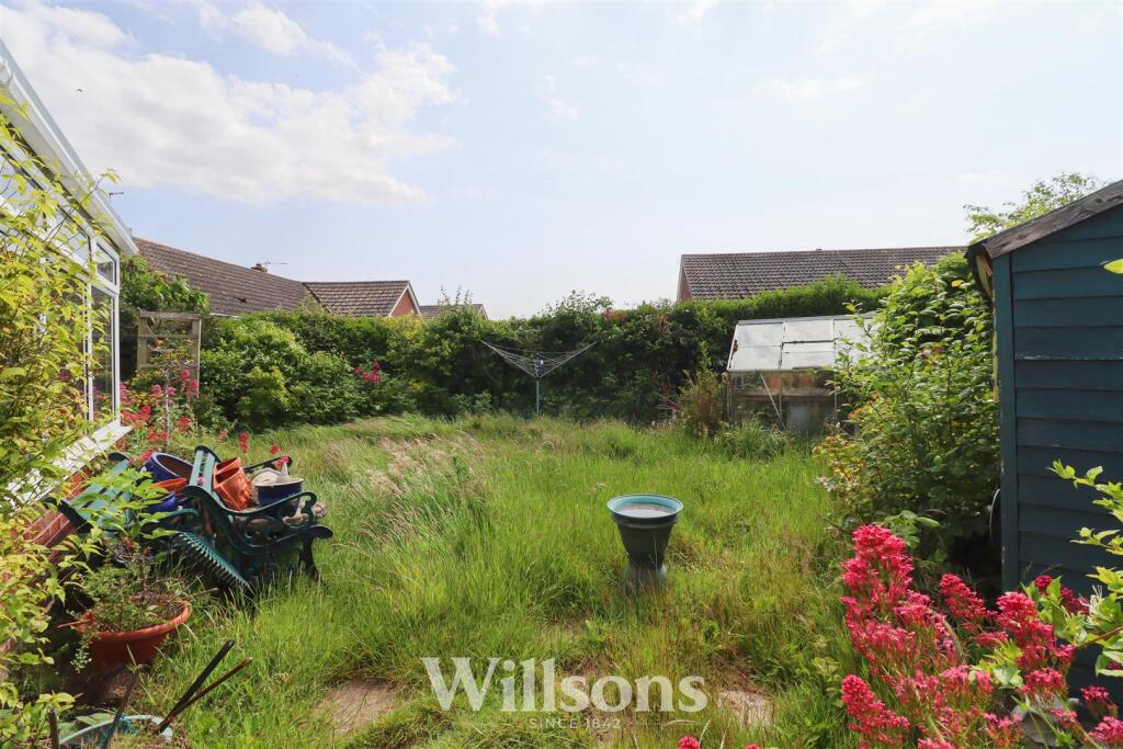 Private Rear Garden