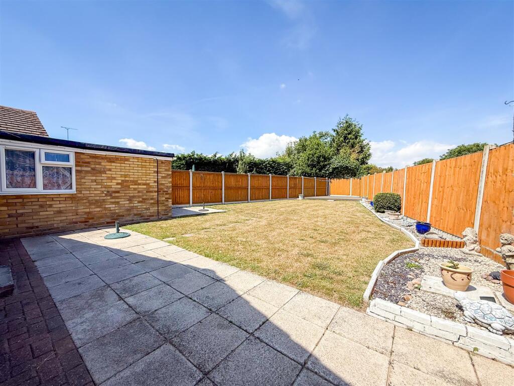 OUTSIDE SIDE AND REAR GARDENS