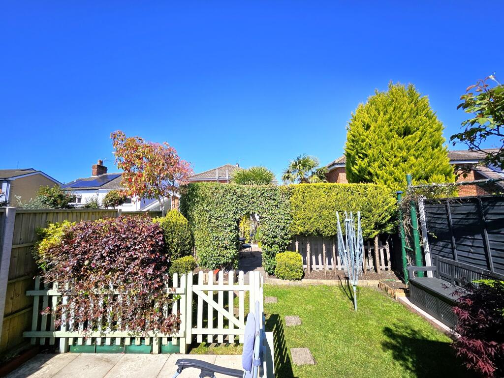 Rear garden