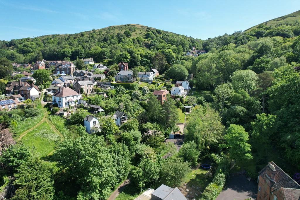 Drone photo showing location