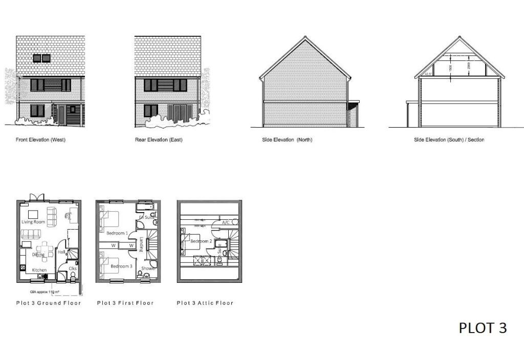 Land to Rear of 17 - 18, Townsend, Marston Magna, 