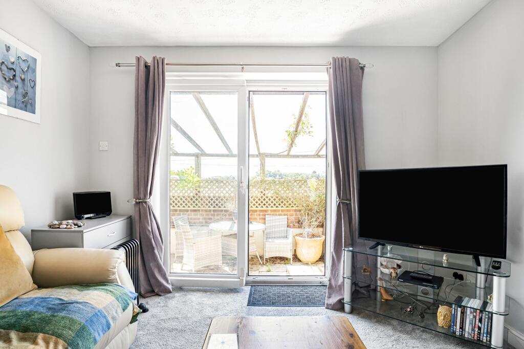 Living room into front garden