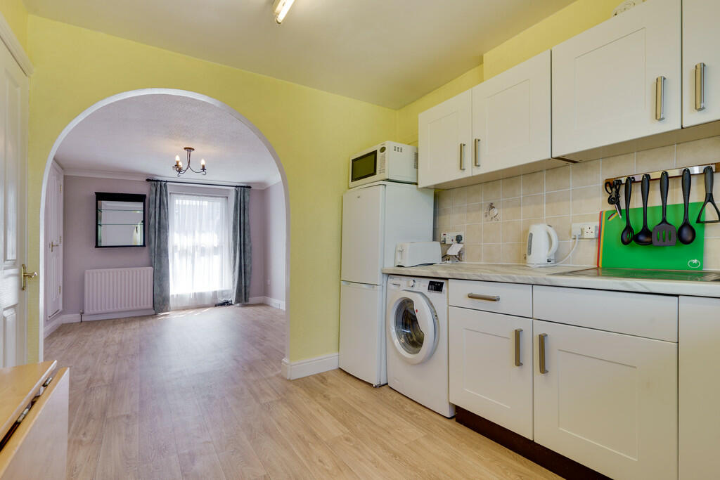 Open plan kitchen...