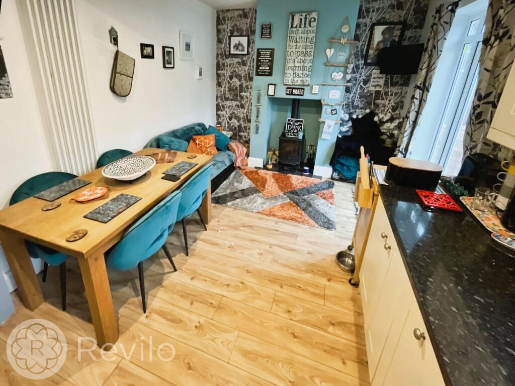 Kitchen &amp; Dining Room/Living Space