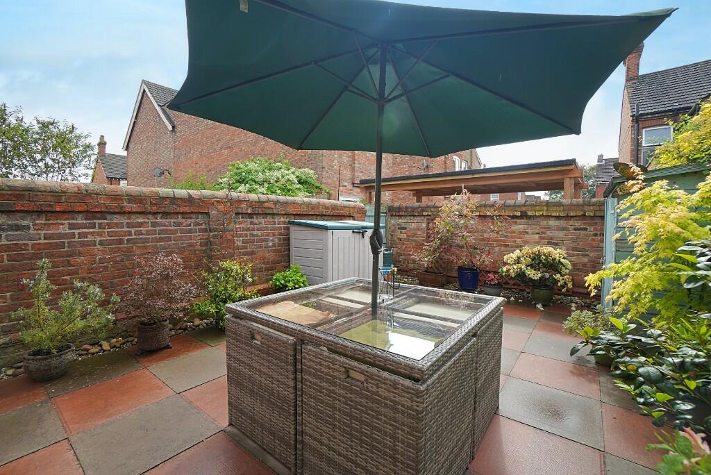 Rear garden