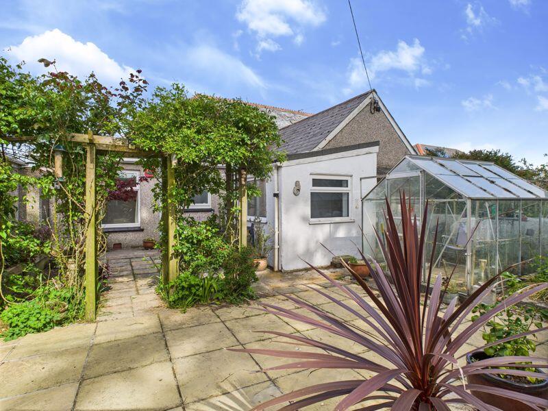 rear elevation and garden