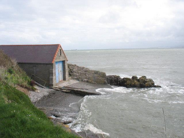 The_old_lifeboat_station_at_Porth_Nigwyl_-_geograp