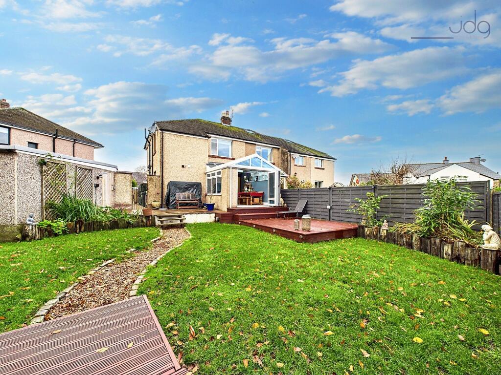 Rear view of the property