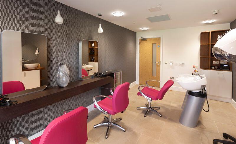 Hair and beauty salon