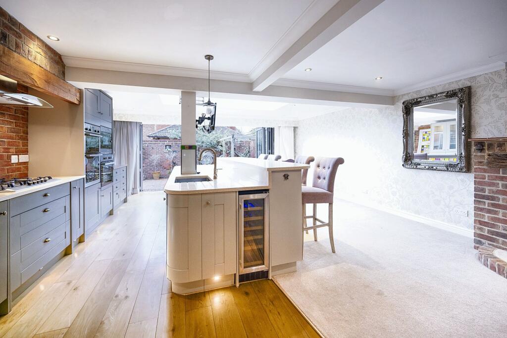 Open Plan Kitchen and Living Area