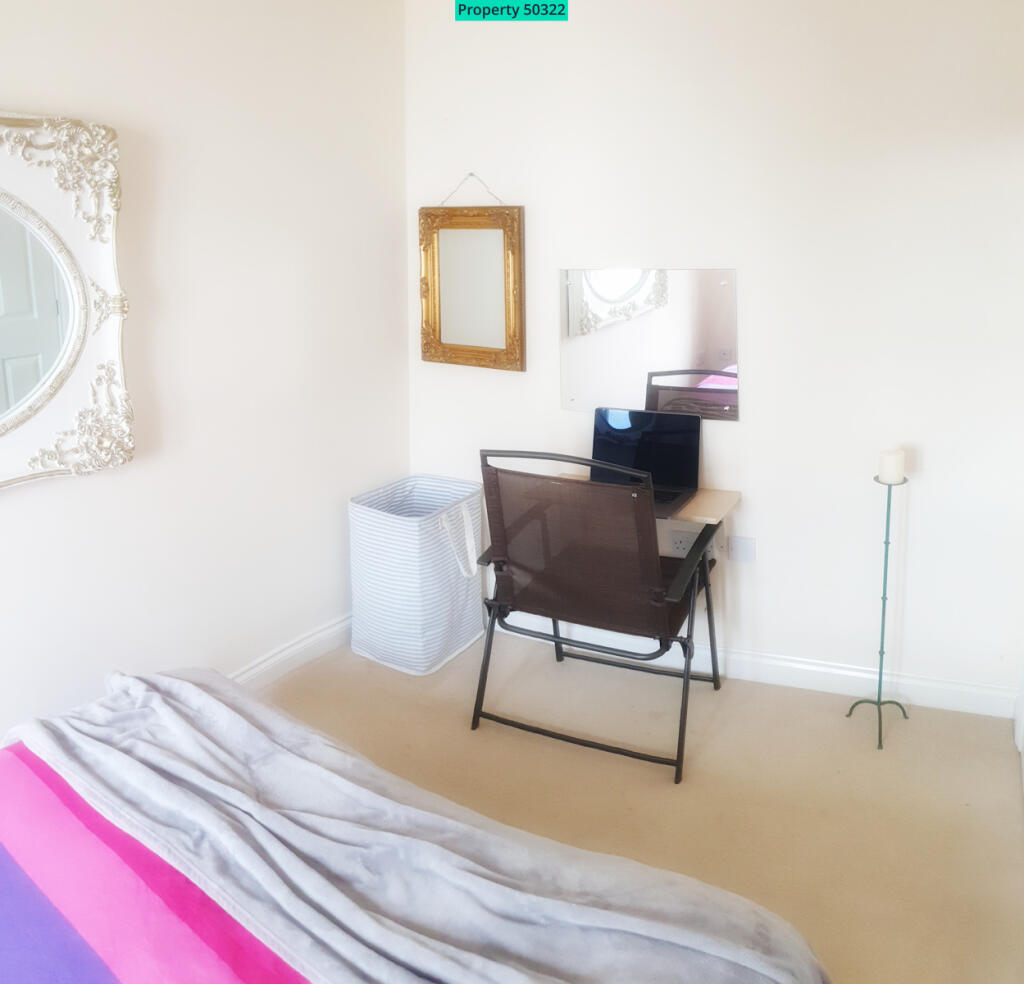 Bedroom 2 study/storage area