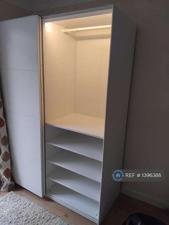 Sliding Wardrobe With Shelves