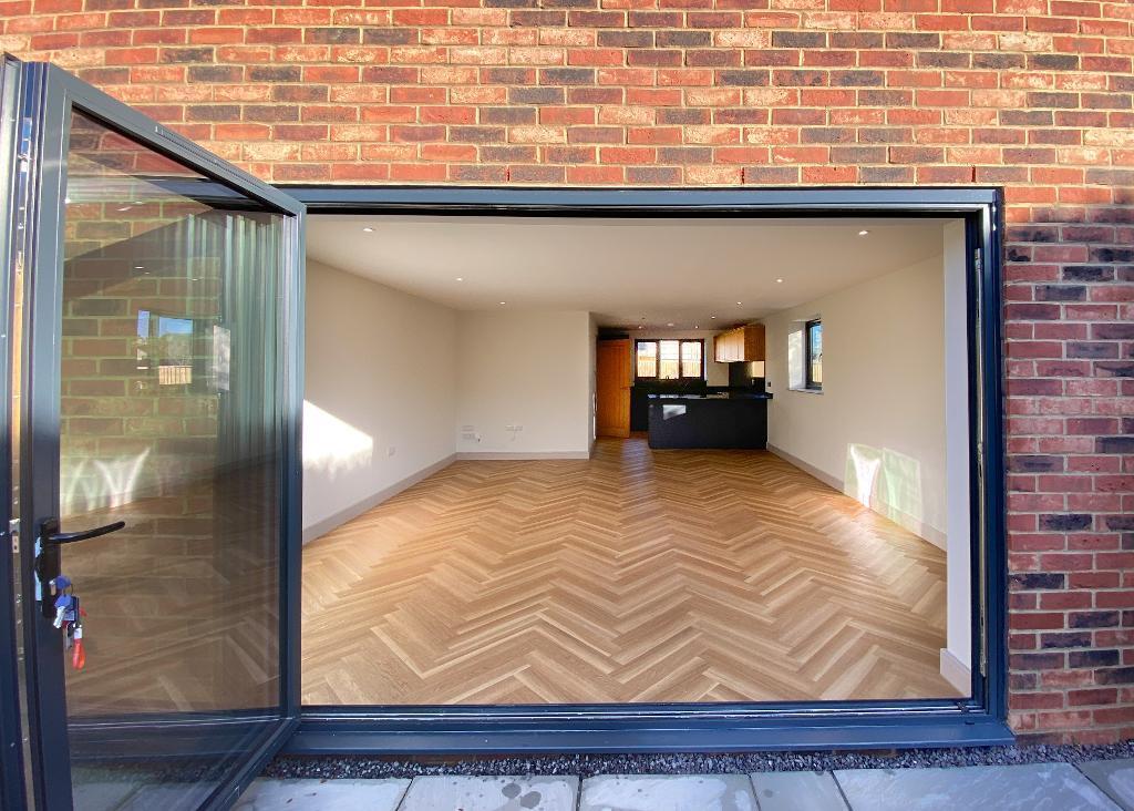 Bi-folds, looking inwards