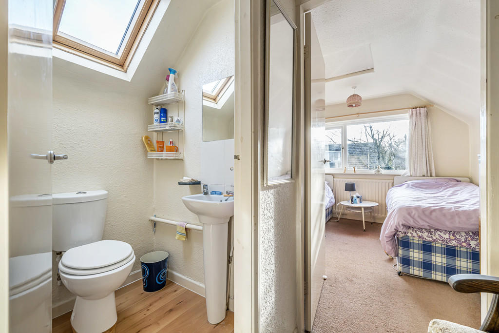 Upstairs WC and B...