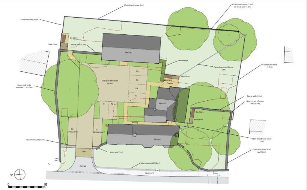 Proposed Three Unit Boundary