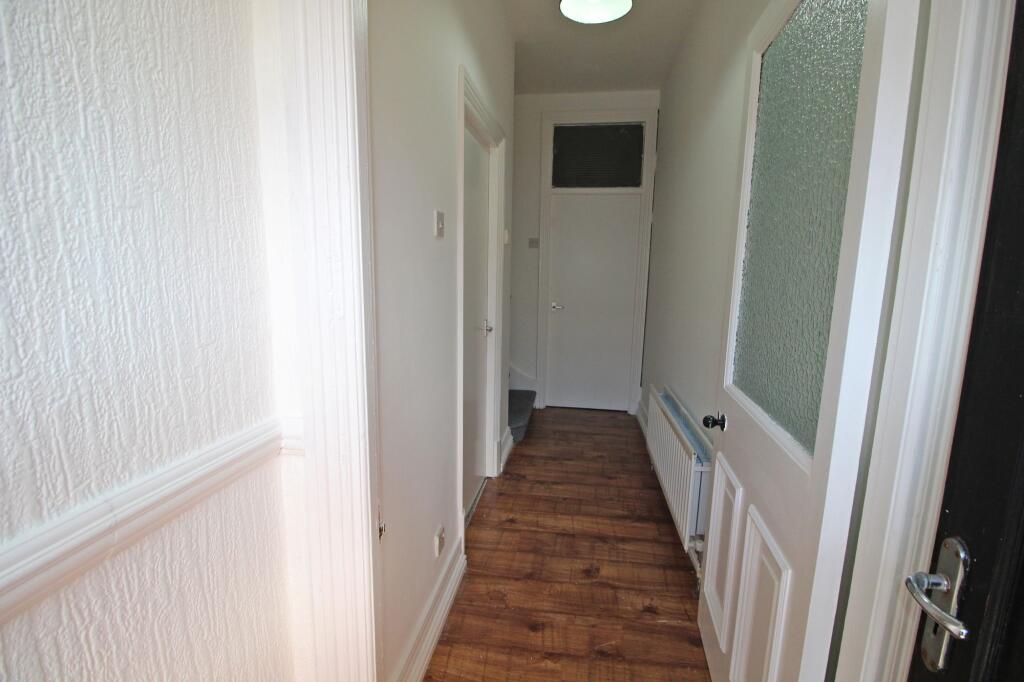 Rear hallway