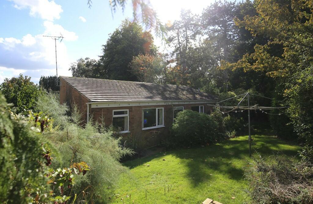 Rear of property