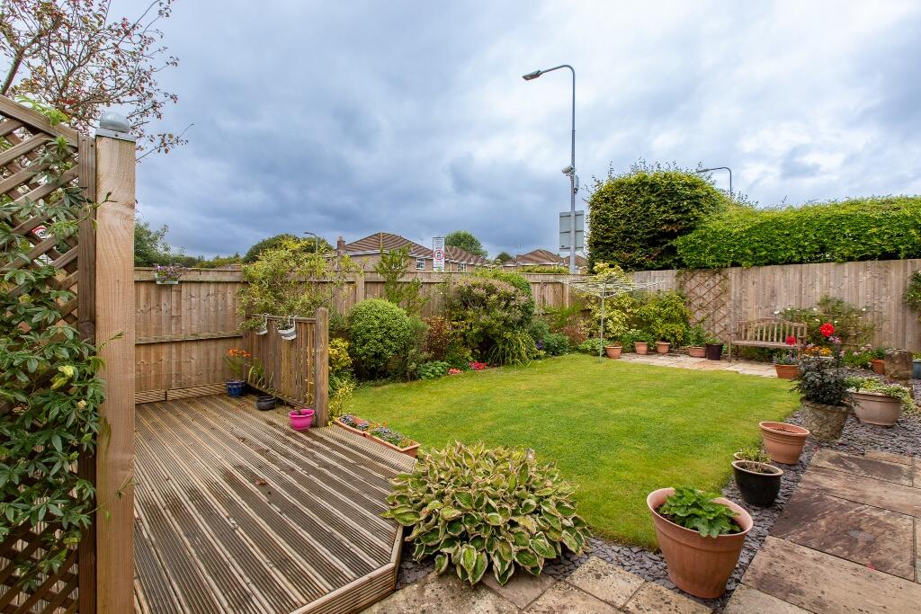 Rear garden
