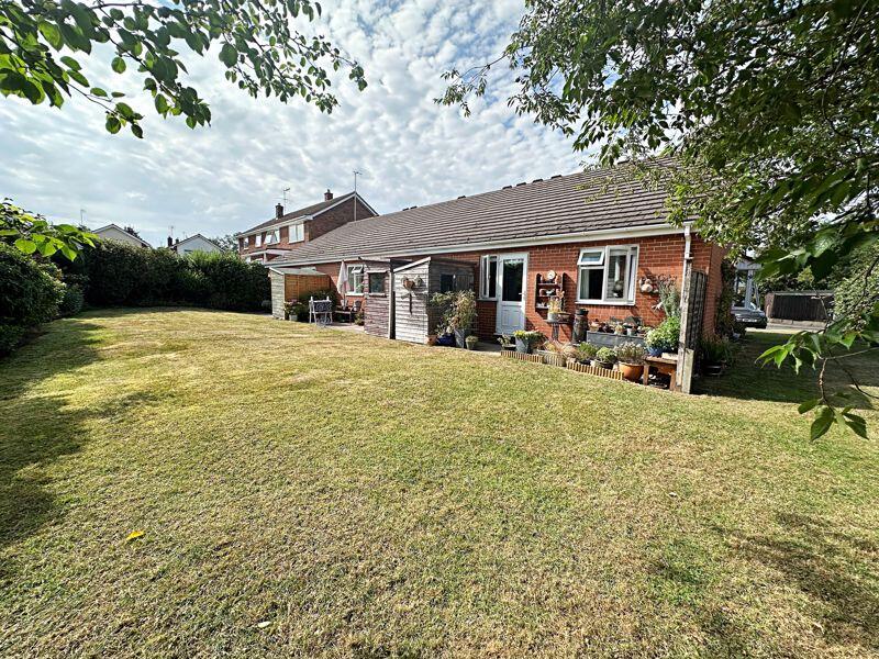 Rear and communal garden