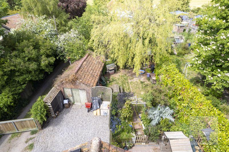 Aerial Rear Garden