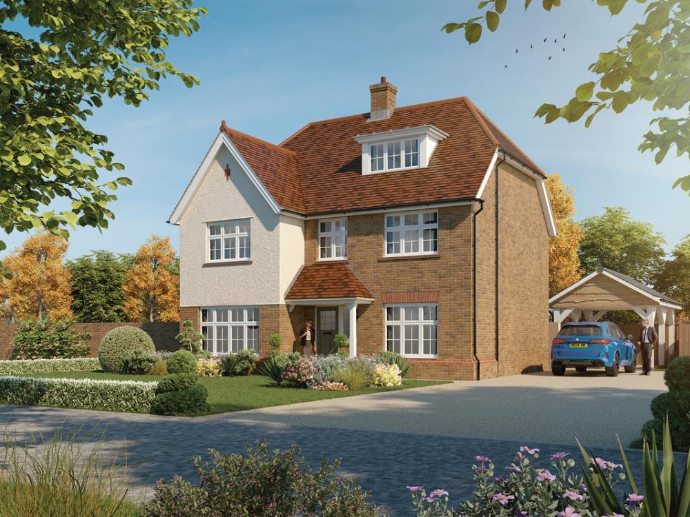 External CGI in render of the Highgate, a 5 bedroom house