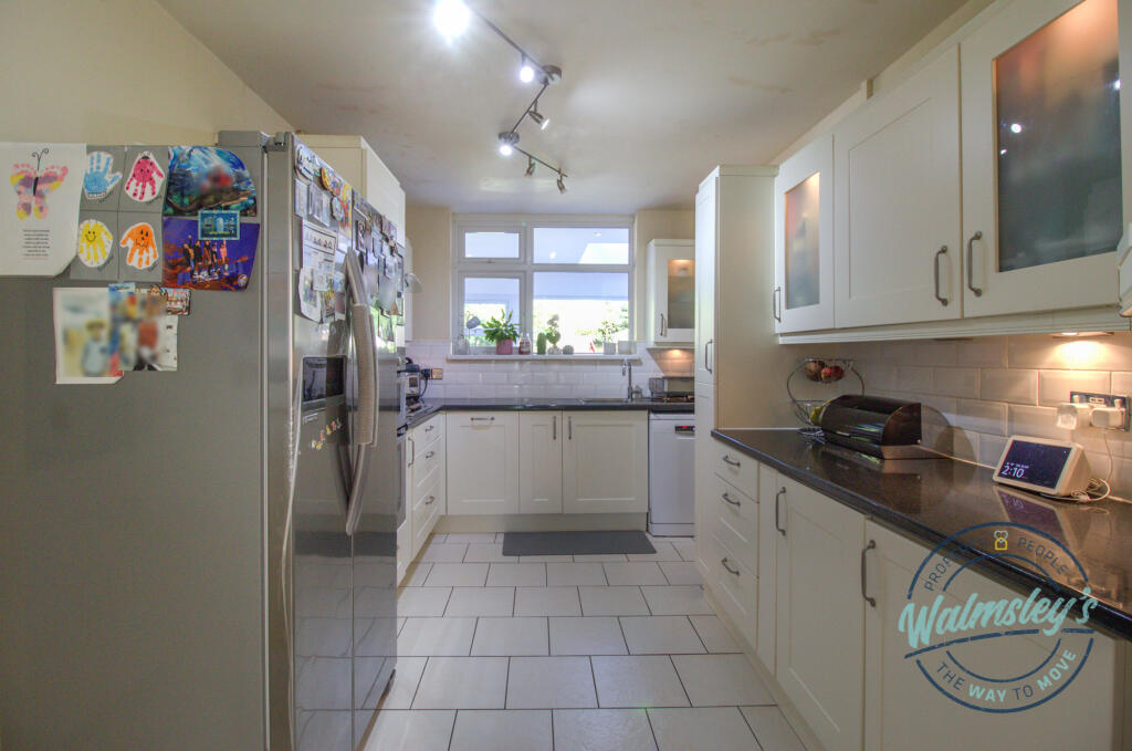 Kitchen towards rear