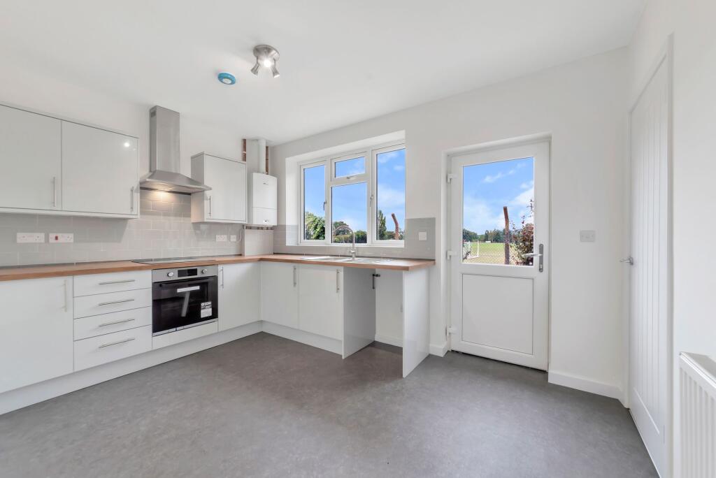 Rear Facing Kitchen
