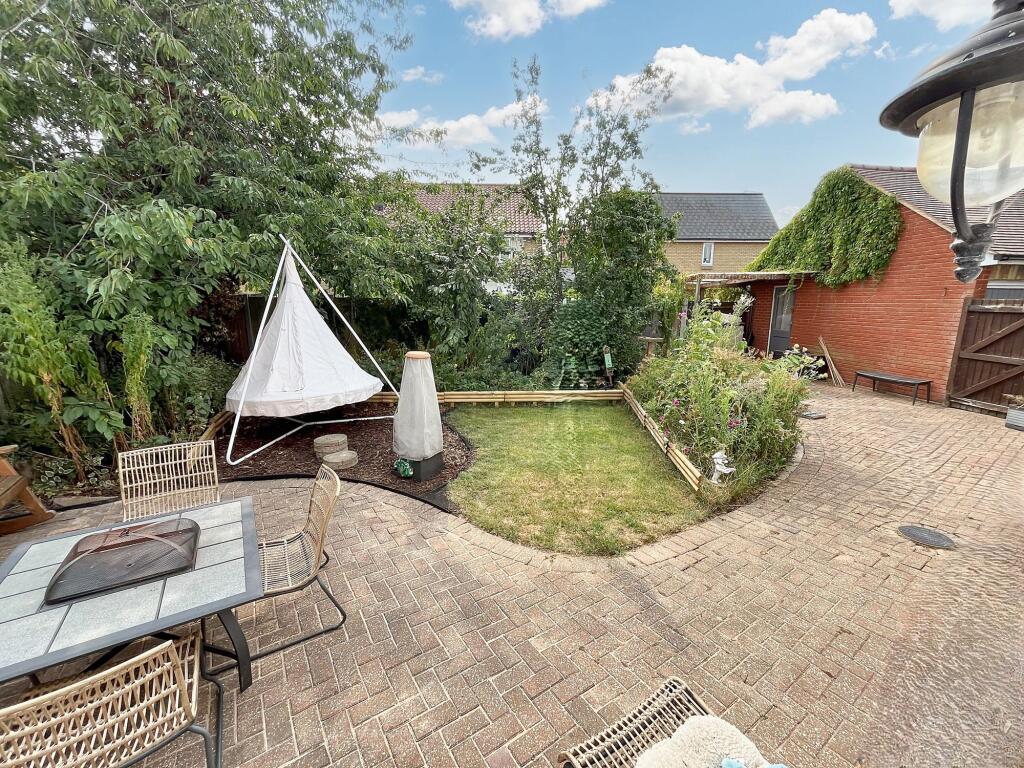 Summer shot of garden