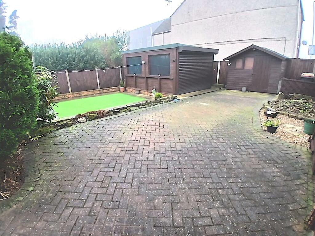 Rear garden