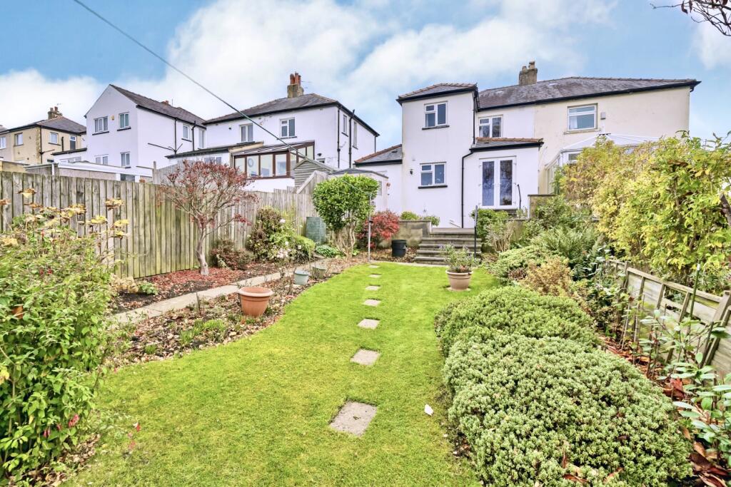 Rear view of property