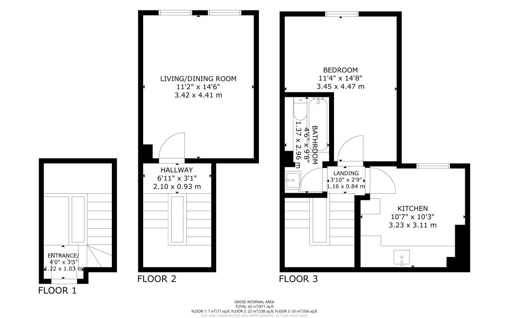 Flat B, 17 Durley Road, Stamford Hill, London, N16 5JW