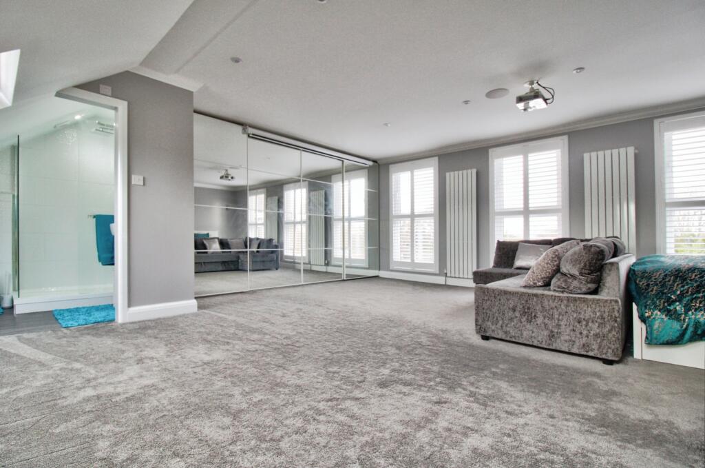 Master bedroom suite