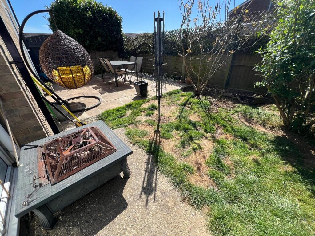 Rear garden