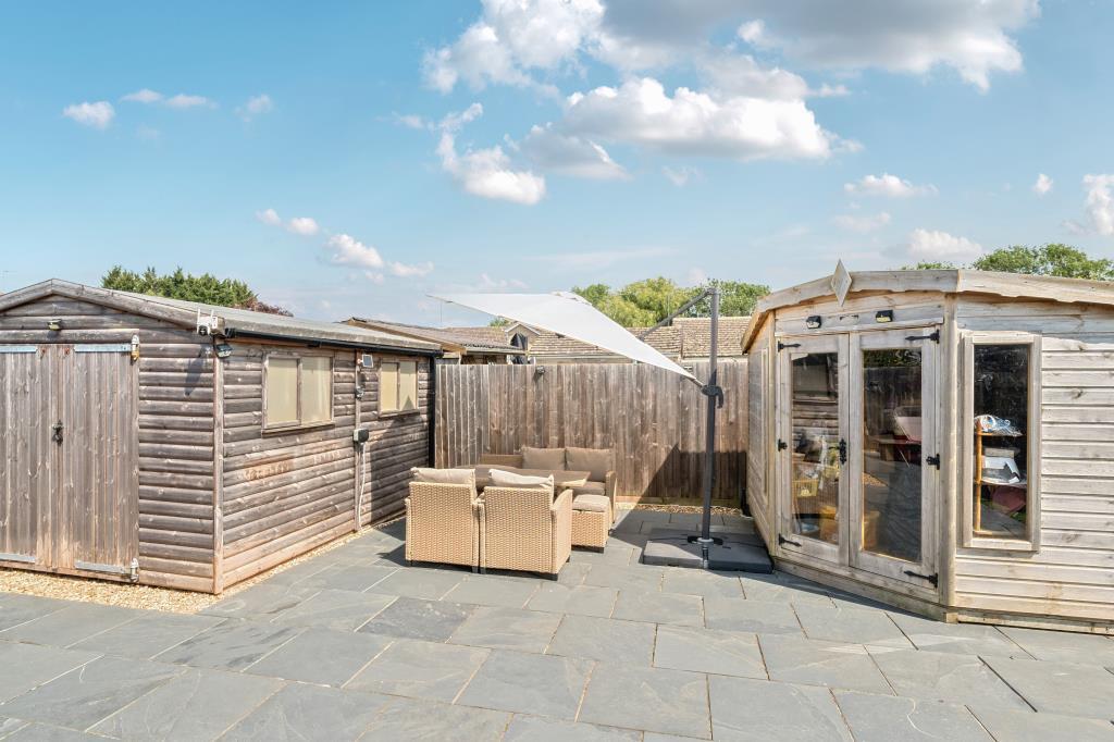 Patio and seating area