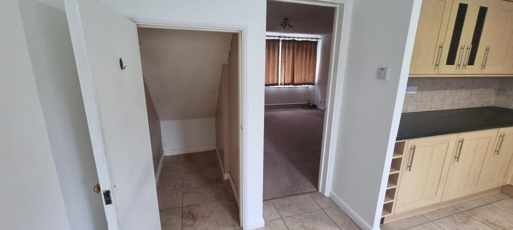 Downstairs storage