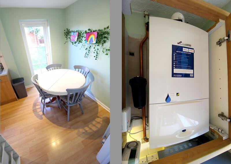 Dining Area and Boiler