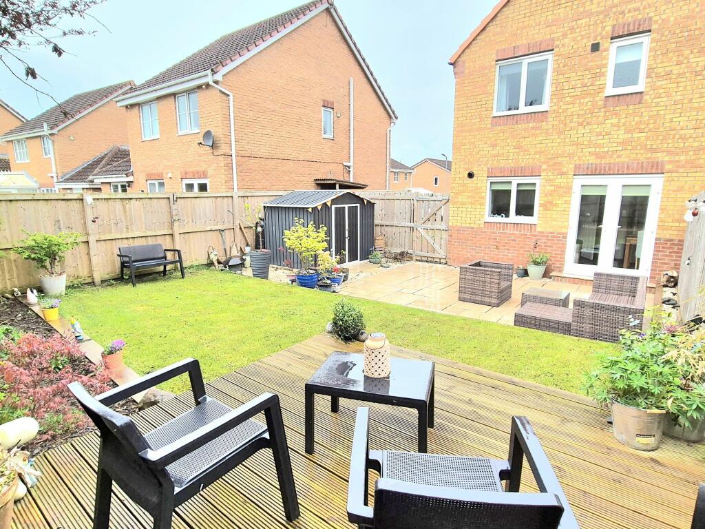 Rear garden