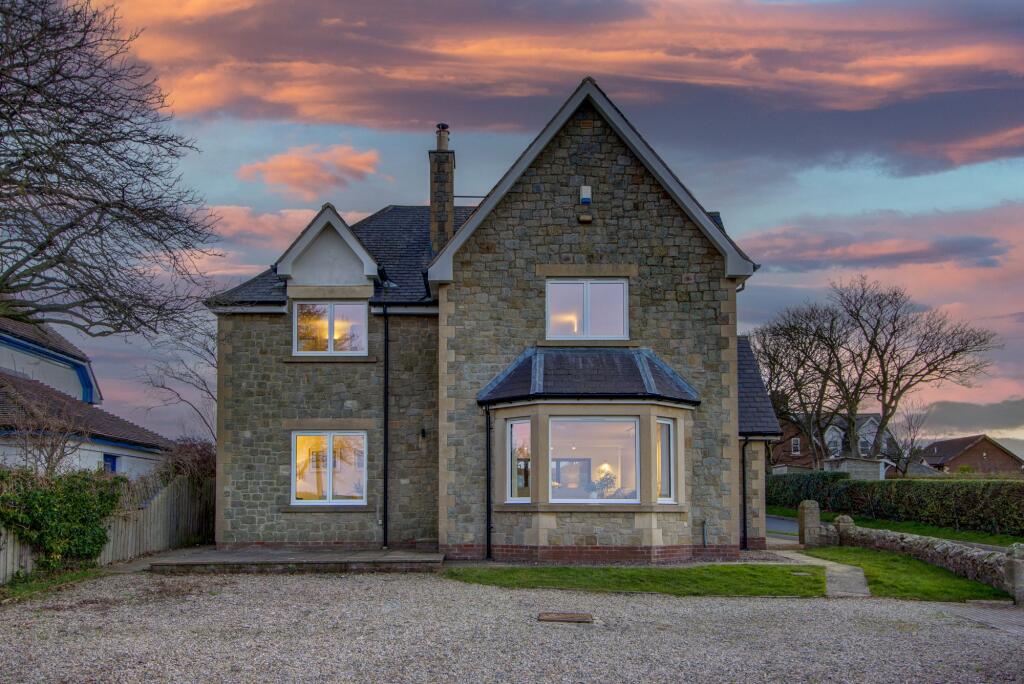 Front Elevation Twilight