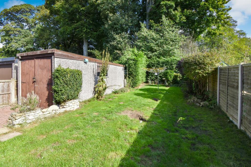 Rear garden