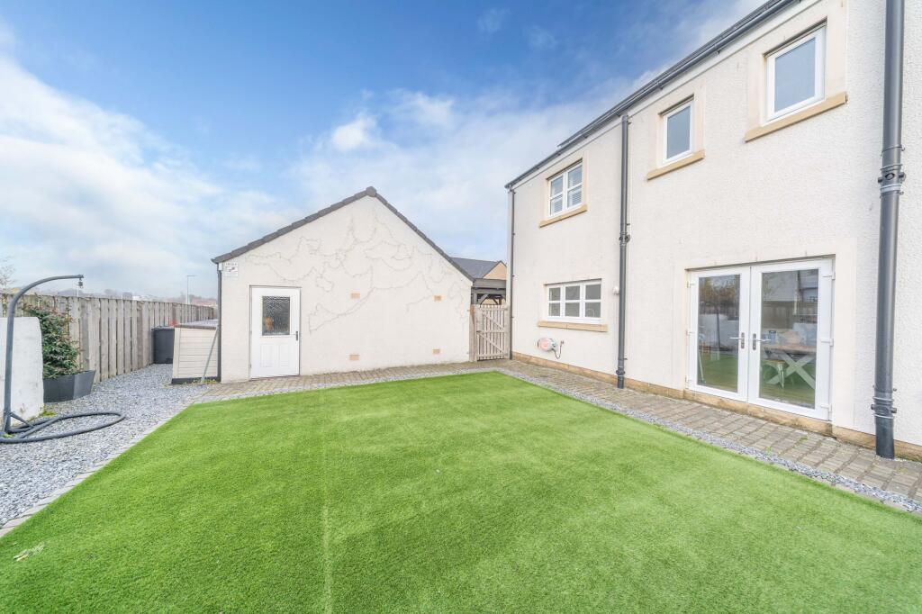 Rear of Property