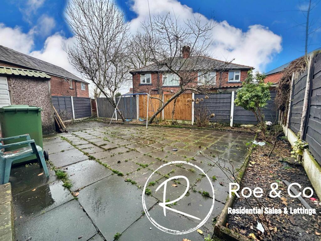 Rear garden